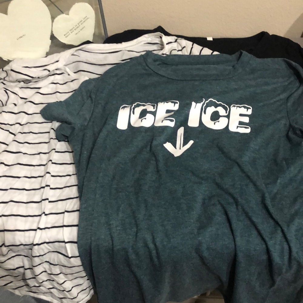 Maternity Tee shirts 3 shirts